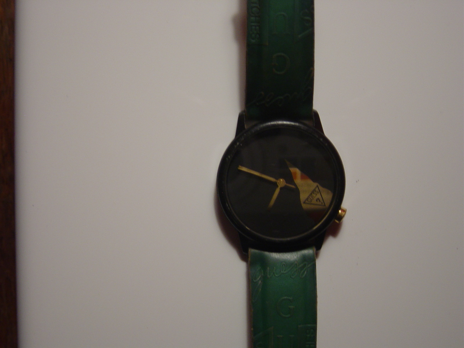 Green Guess Watch